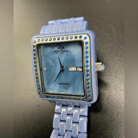 ONISS | Accessories | Oniss Blue Sapphire Crystal Square  display picture 2